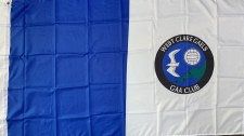 West Clare Gaels Crested Flag 5X3 Half & Half